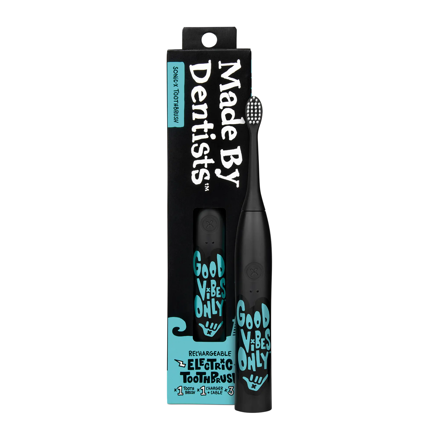 “Good Vibes Only” Electric Toothbrush