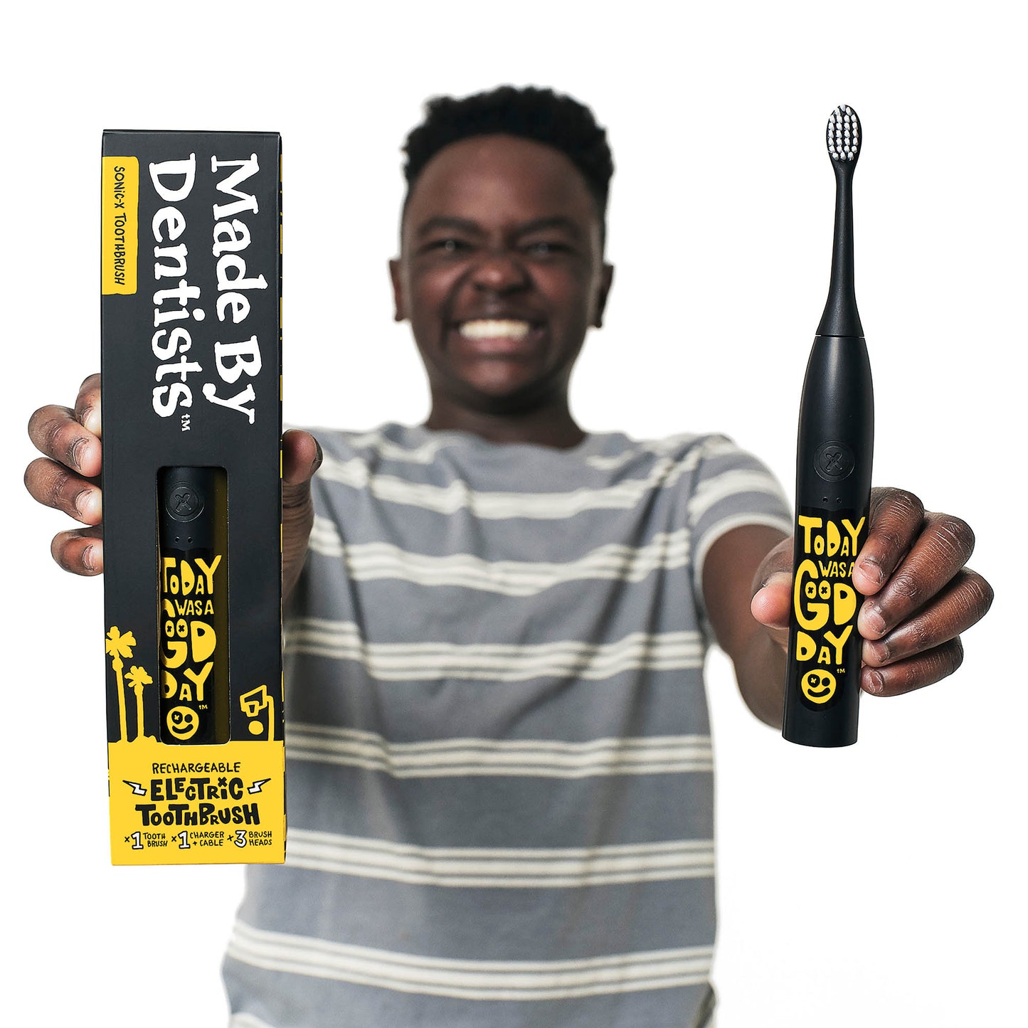 “Today Was A Good Day” Electric Toothbrush