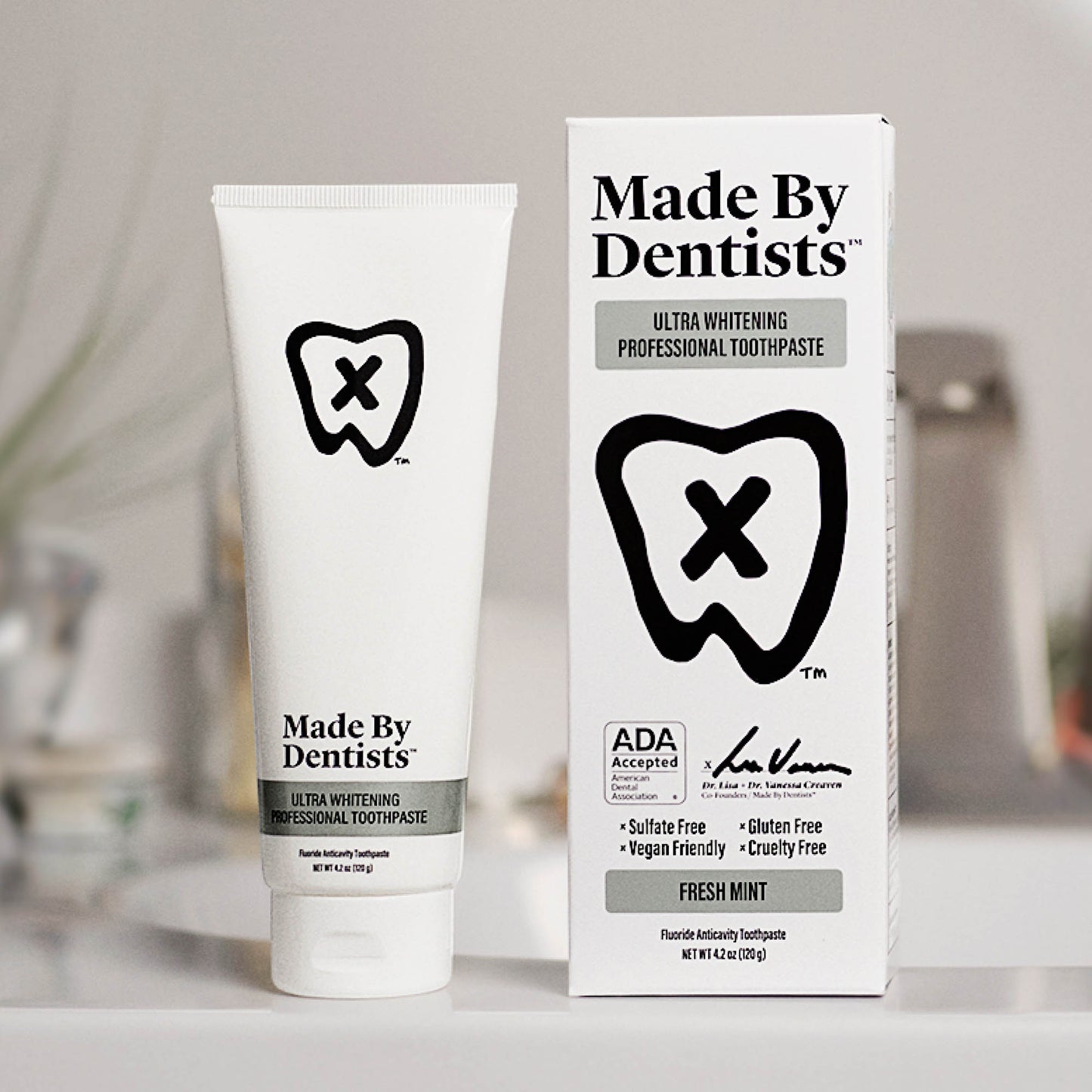 Ultra Whitening Professional Toothpaste X4 Bundle