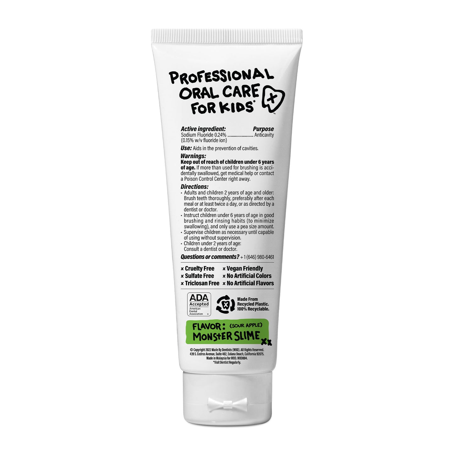 Monster Toothpaste (4pk)
