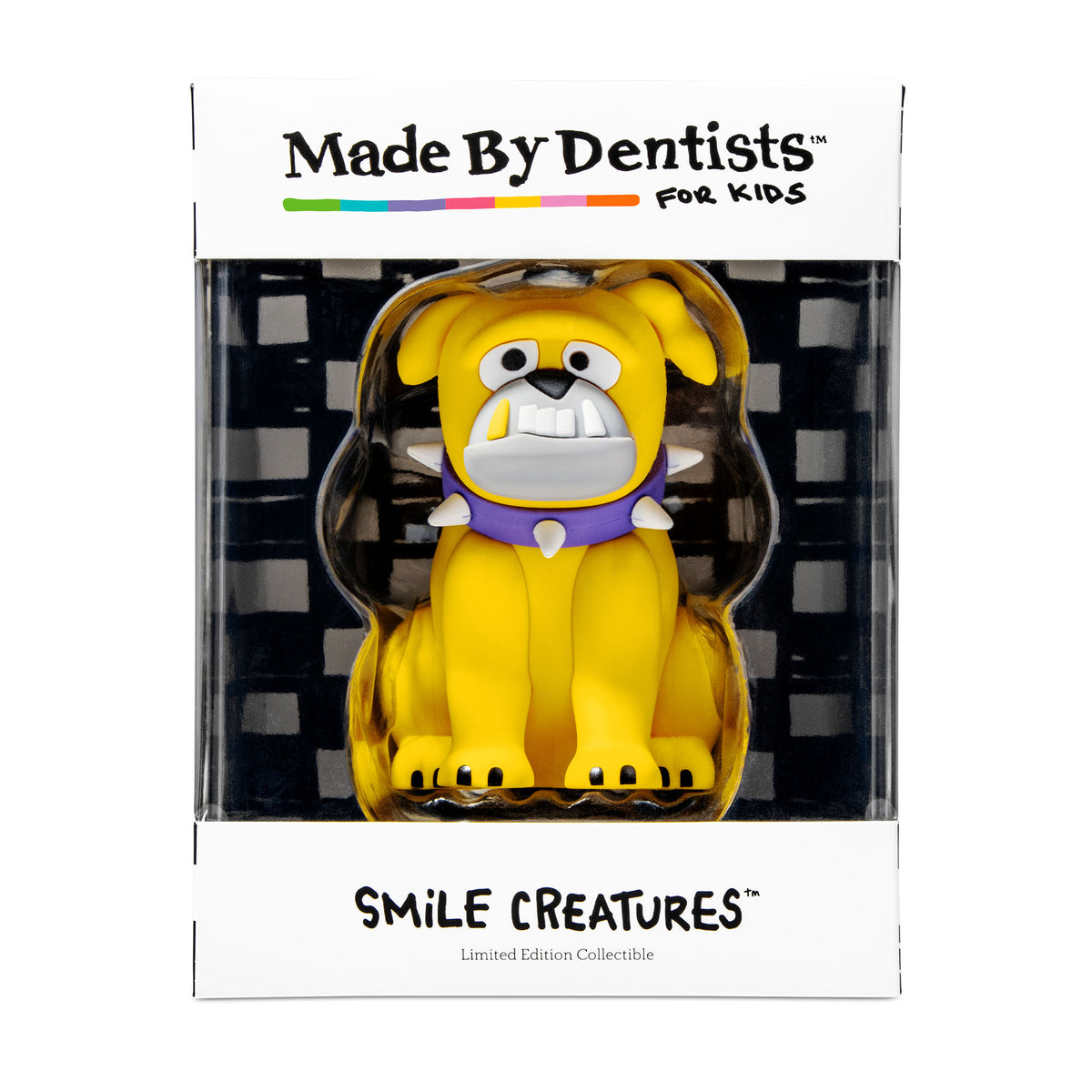 Tank Smile Creatures vinyl figure in its box