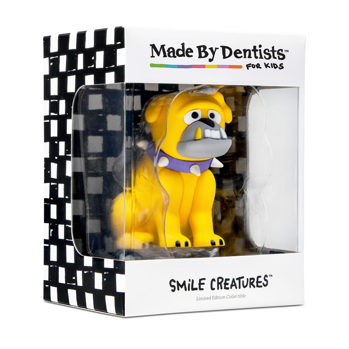 Tank Smile Creatures vinyl figure in its box