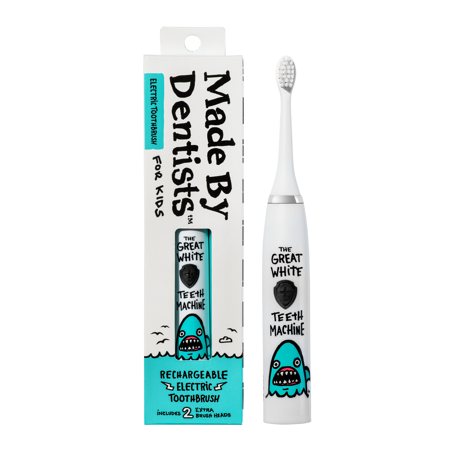 Kids "Shark" Rechargeable Electric Toothbrush