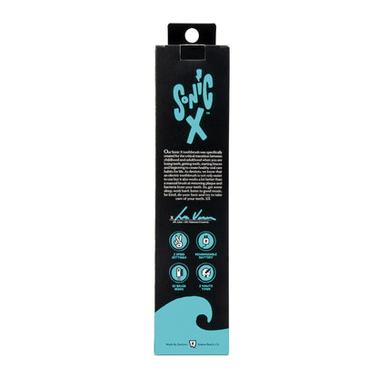 Sonic X “Good Vibes Only” Rechargeable Electric Toothbrush