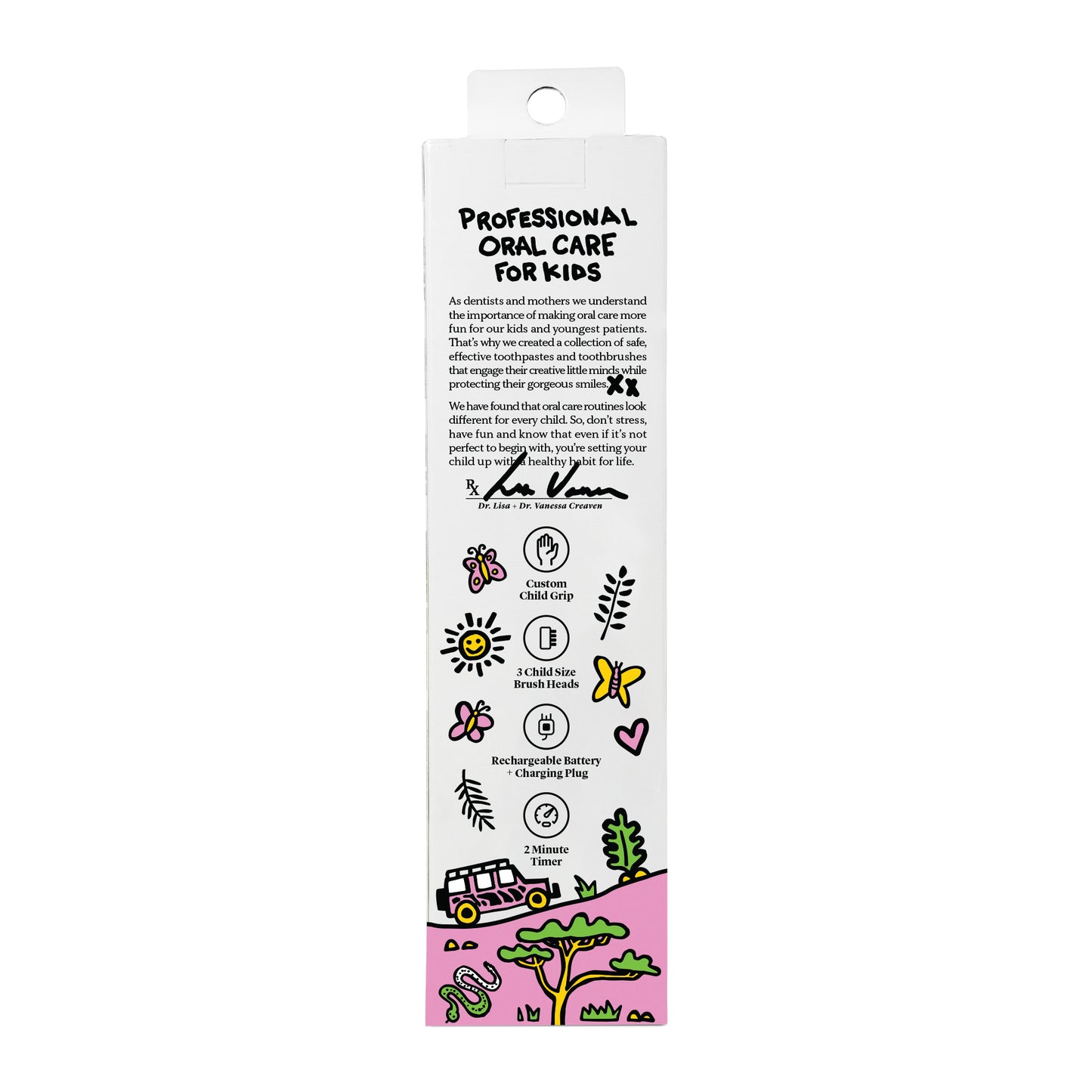 Kids "Cheetah" Rechargeable Electric Toothbrush