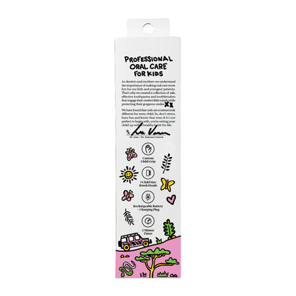 Kids "Cheetah" Rechargeable Electric Toothbrush