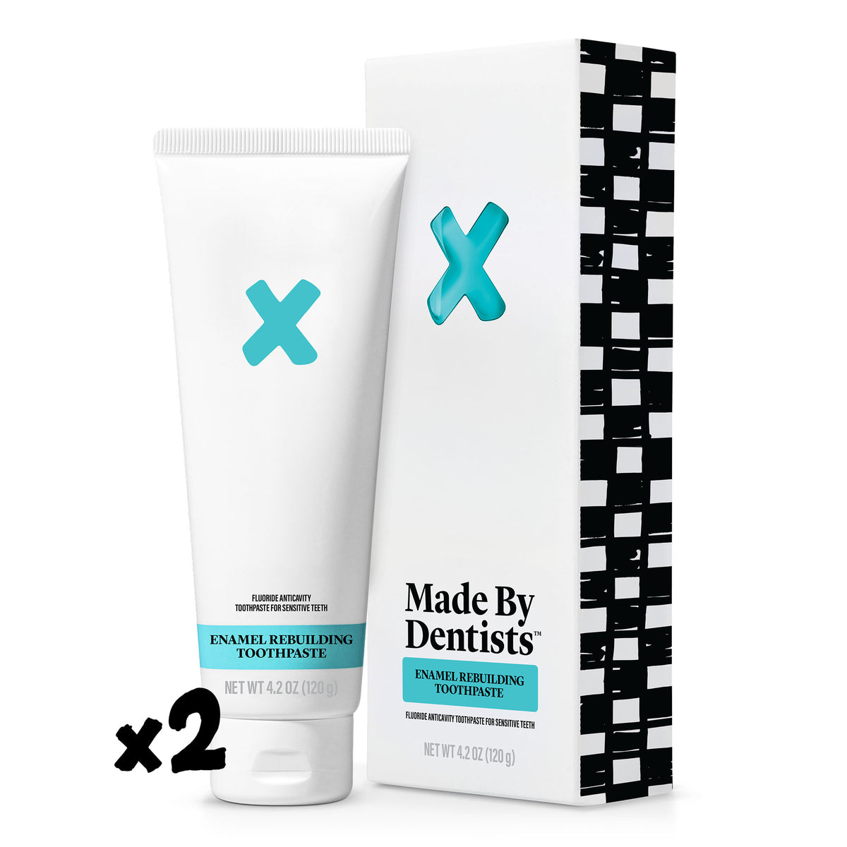 Enamel Rebuilding Toothpaste - 2 Pack