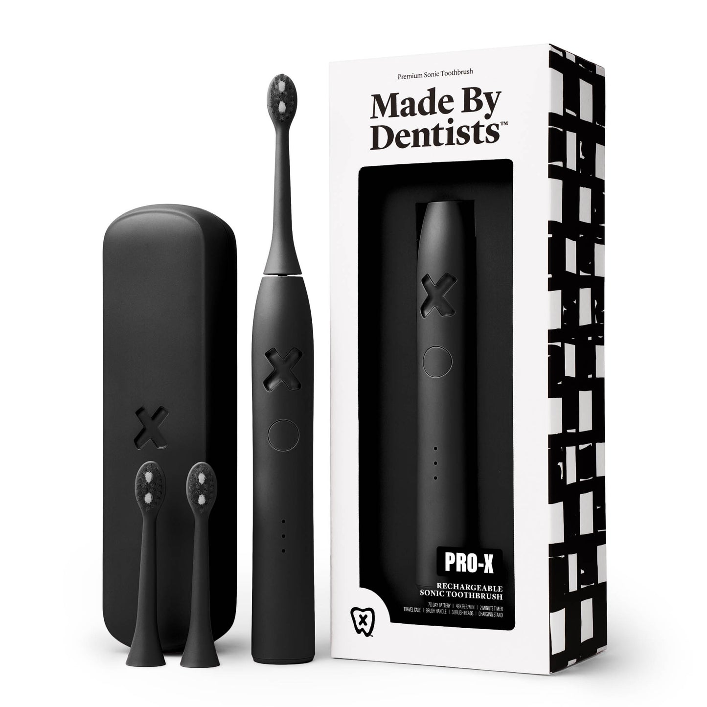 PRO-X Sonic Toothbrush - Black