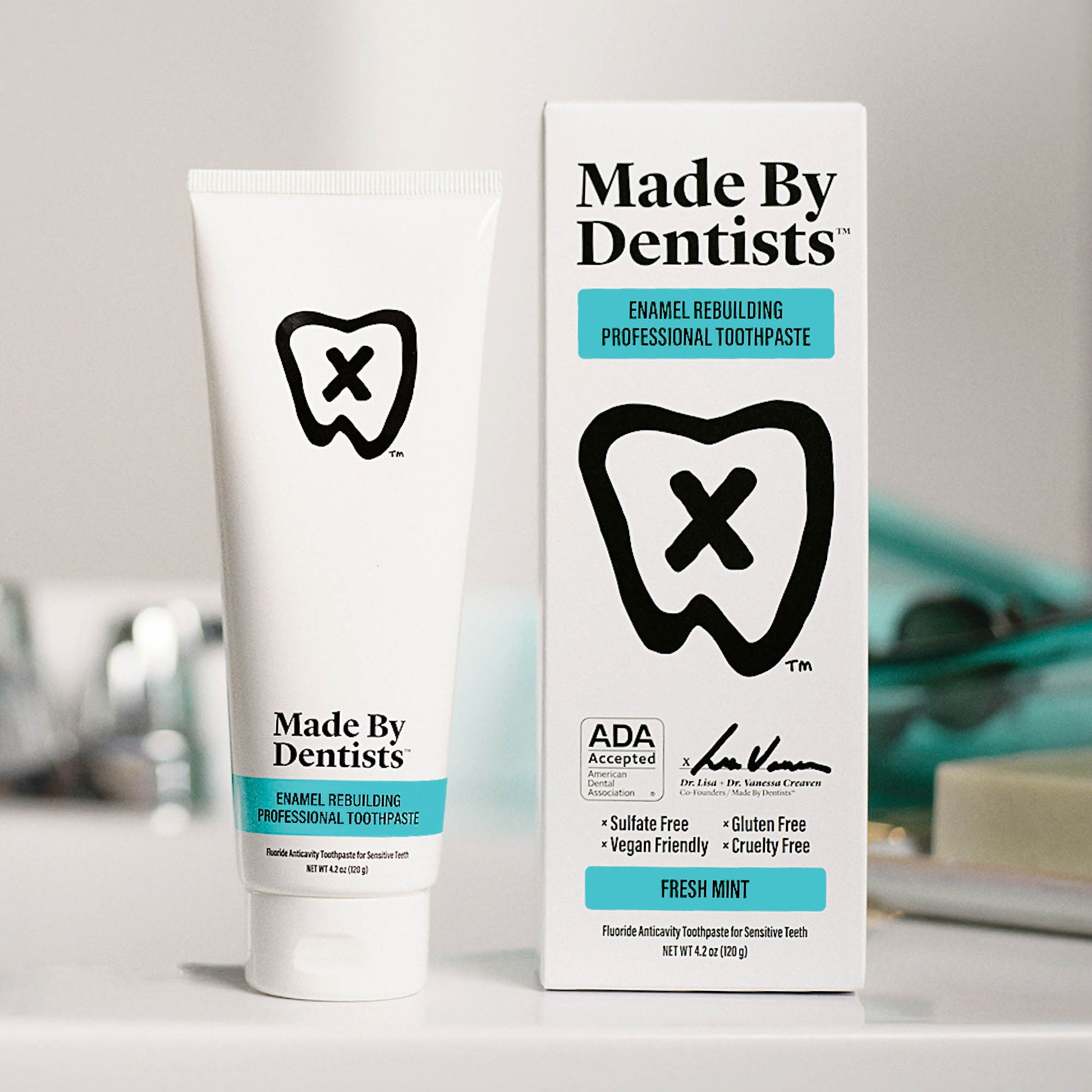 Made by Dentists Enamel Rebuilding Professional Toothpaste