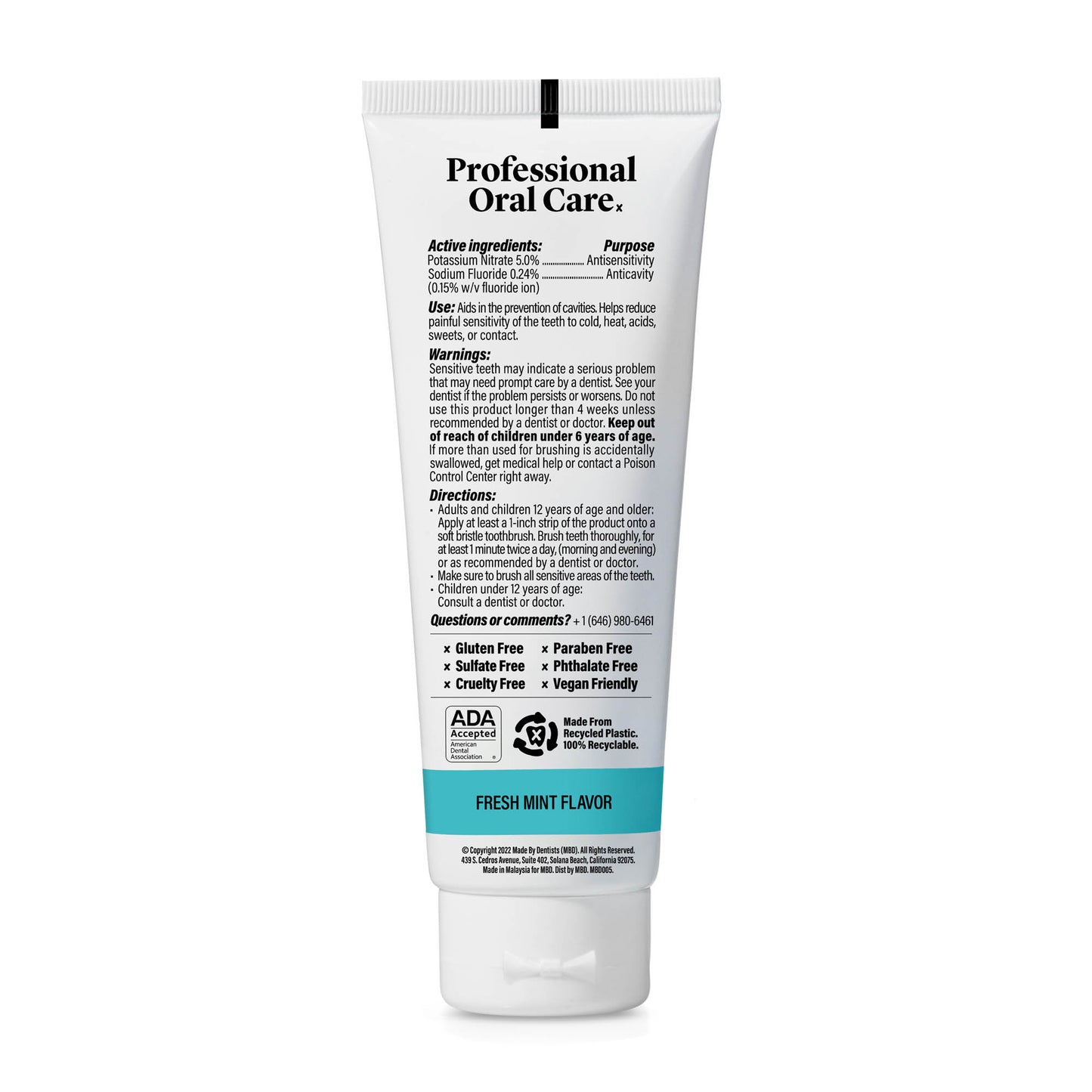 Enamel Rebuilding Toothpaste - 2 Pack
