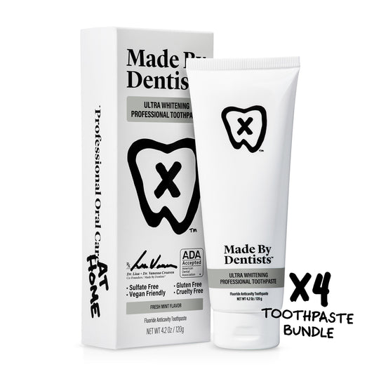 Ultra Whitening Professional Toothpaste X4 Bundle