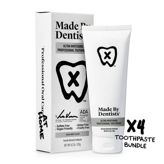 Ultra Whitening Professional Toothpaste X4 Bundle