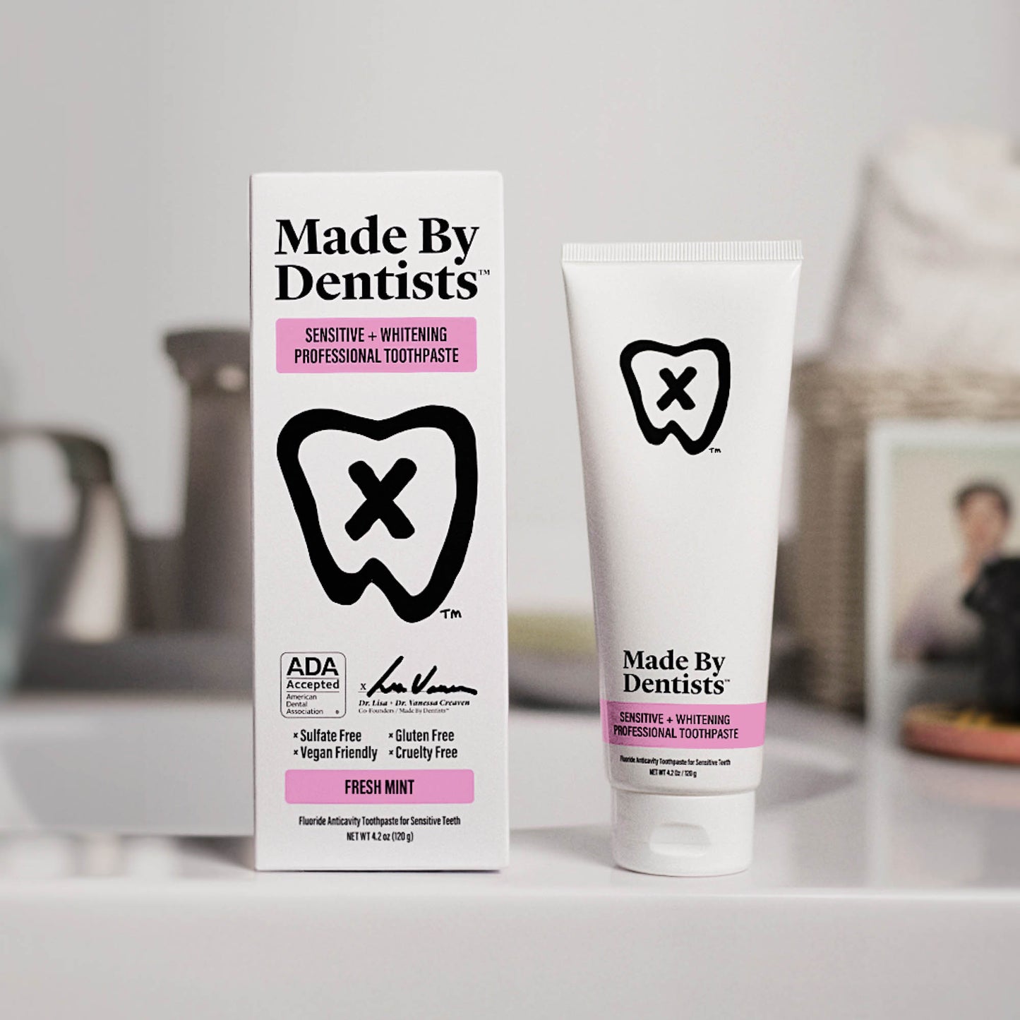 Sensitive + Whitening Toothpaste - 2 Pack