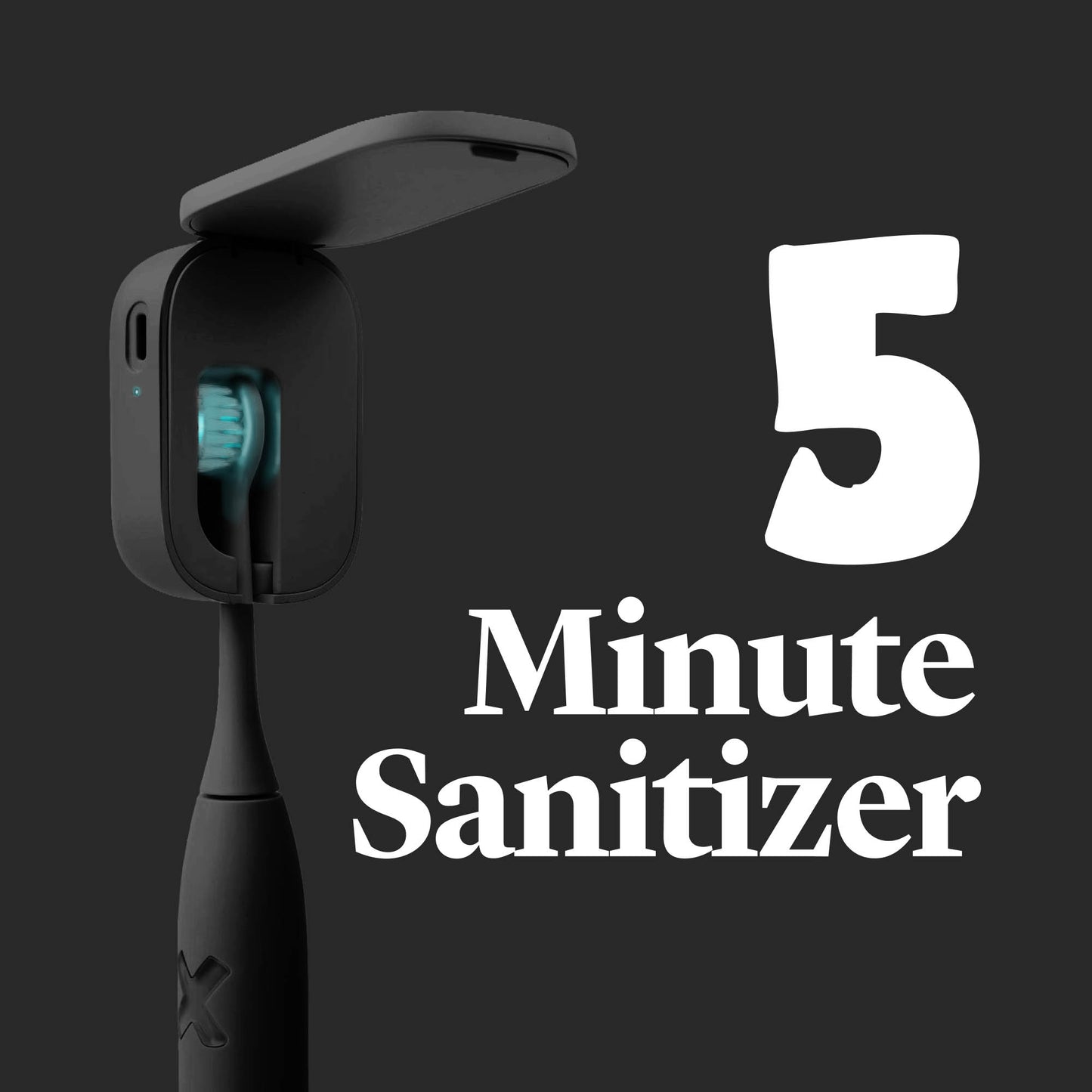 UV Sanitizer Clip - Black