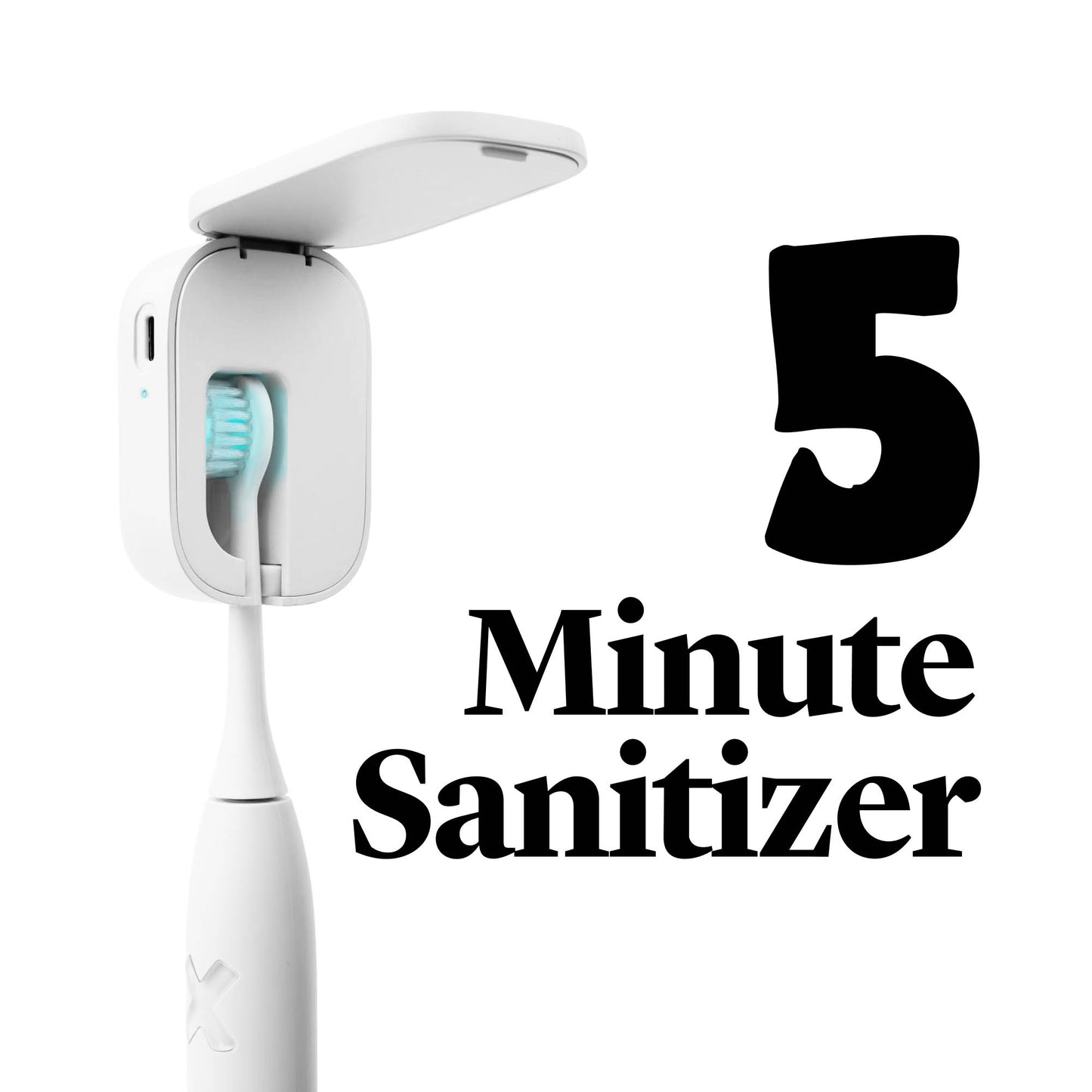 UV Sanitizer Clip - White