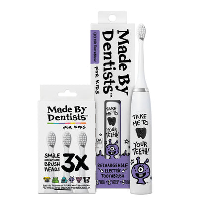 Alien Electric Toothbrush + 6 Brush Heads