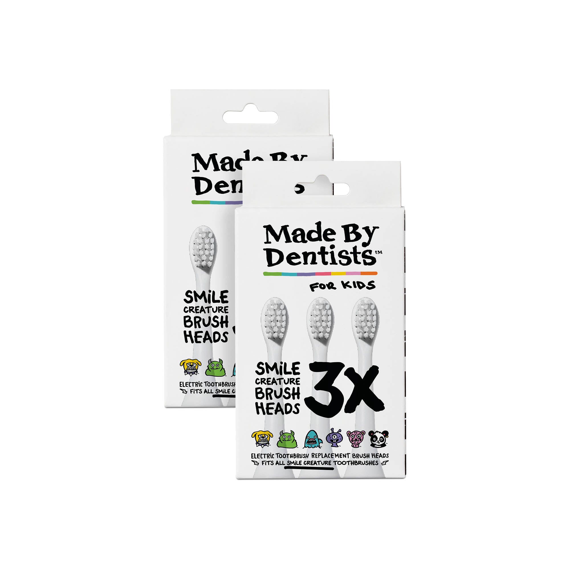 Made By Dentists Kids Electric Toothbrush Replacement Heads