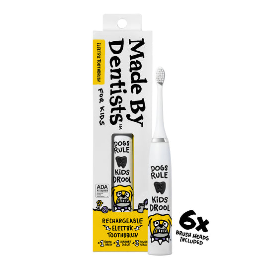 Bulldog Electric Toothbrush + 6 Heads