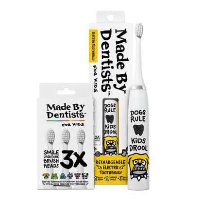 Bulldog Electric Toothbrush + 6 Brush Heads