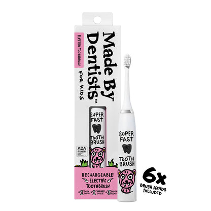 Cheetah Electric Toothbrush + 6 Heads