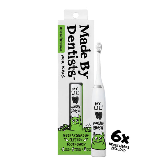 Monster Electric Toothbrush + 6 Heads
