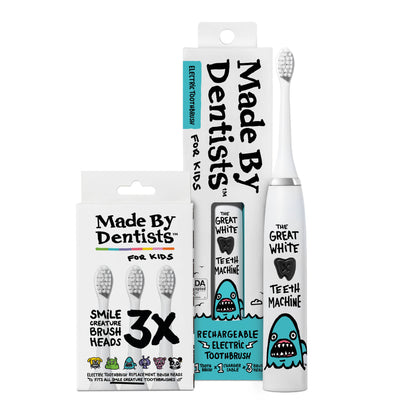 Shark Electric Toothbrush + 6 Brush Heads