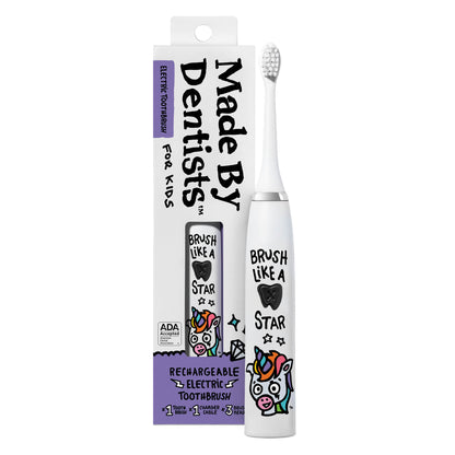 Unicorn Electric Toothbrush + 3 Brush Heads