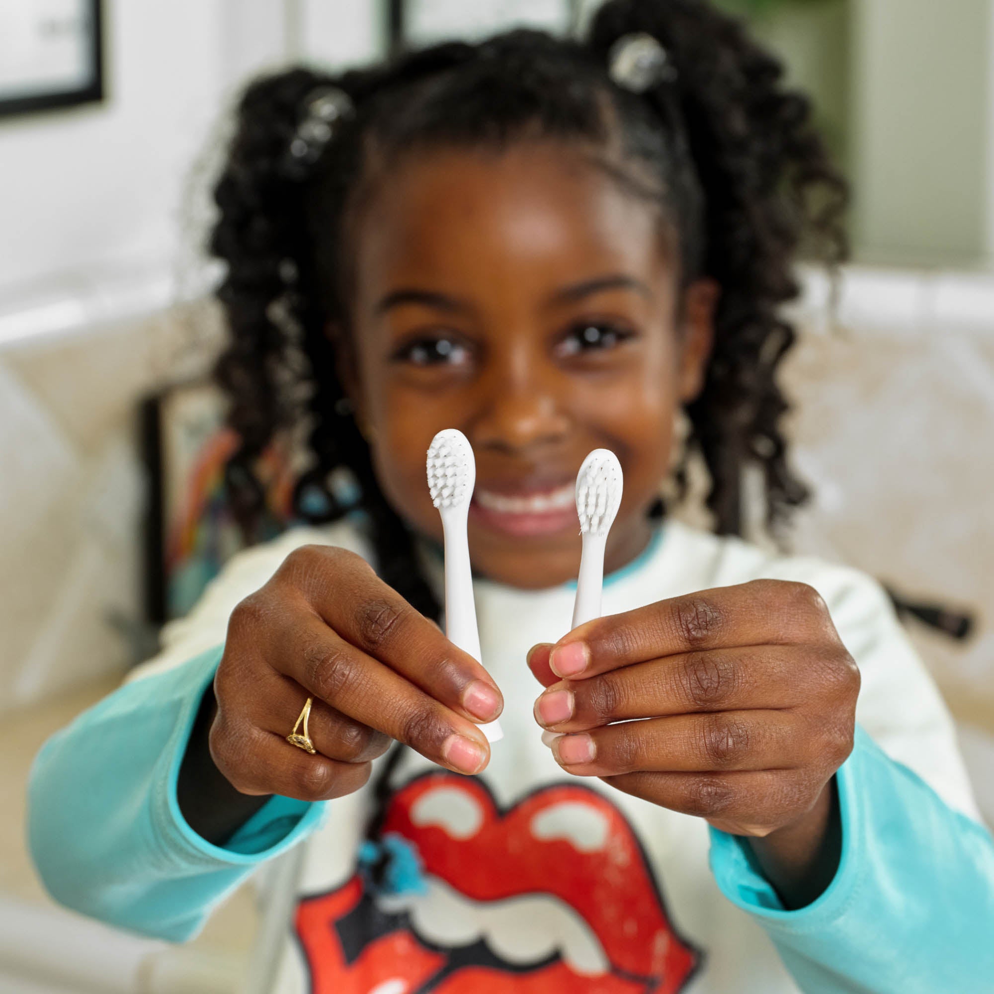 Made By Dentists Kids Electric Toothbrush Replacement Heads - Thumbnail 4