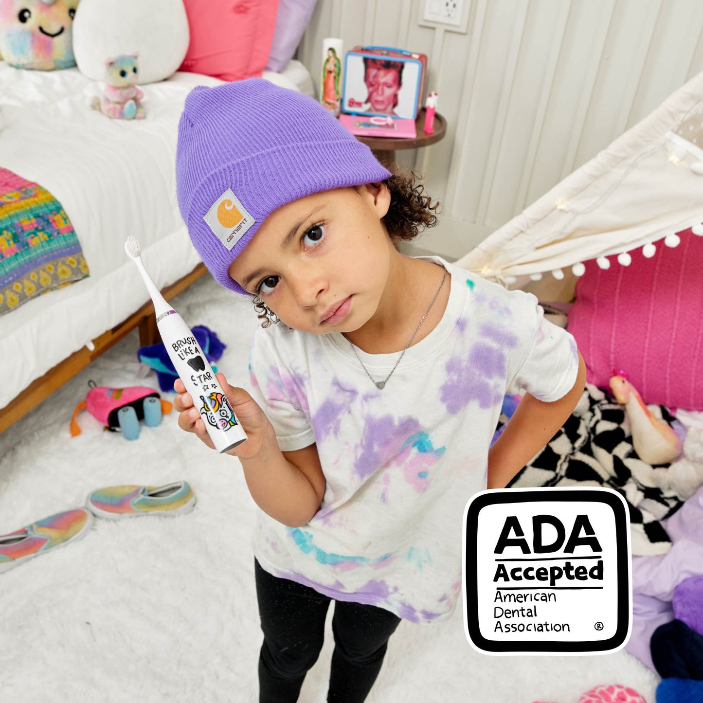 Unicorn Electric Toothbrush + 3 Brush Heads