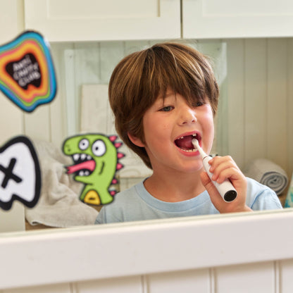 Dino Electric Toothbrush + 3 Brush Heads