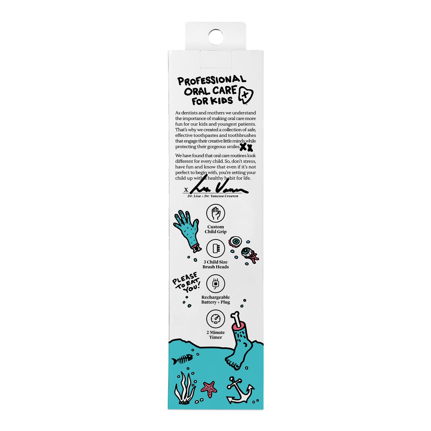 Kids "Shark" Rechargeable Electric Toothbrush