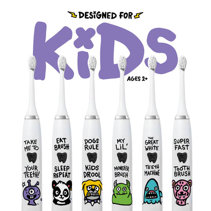 Alien Electric Toothbrush + 6 Brush Heads