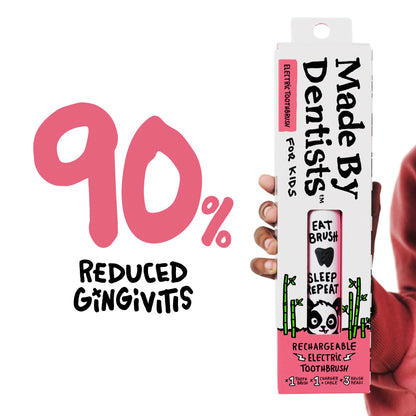 Panda Electric Toothbrush + 6 Brush Heads