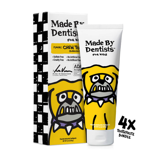 Bulldog Kids Toothpaste 4-Pack