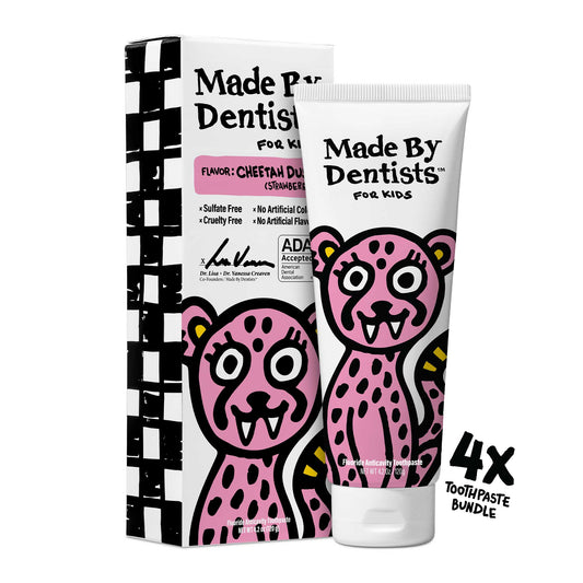 Kids "Cheetah" Toothpaste X4 Bundle