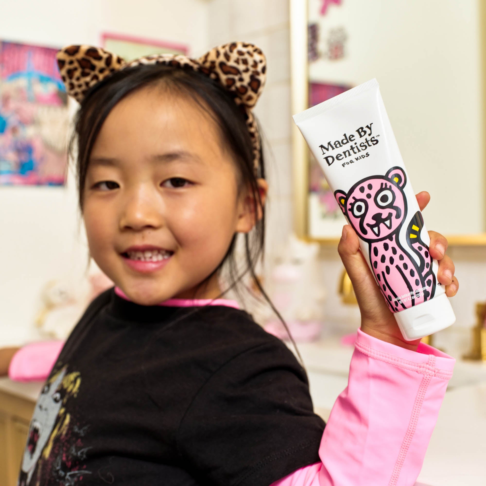 Cheetah Kids Toothpaste 4-Pack – Made By Dentists