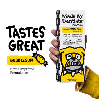 Bulldog Kids Toothpaste 4-Pack