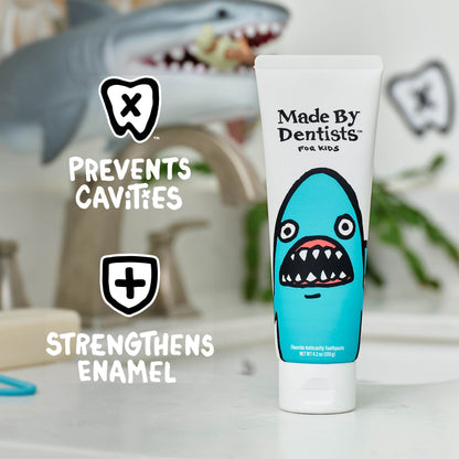 Shark Kids Toothpaste 4-Pack