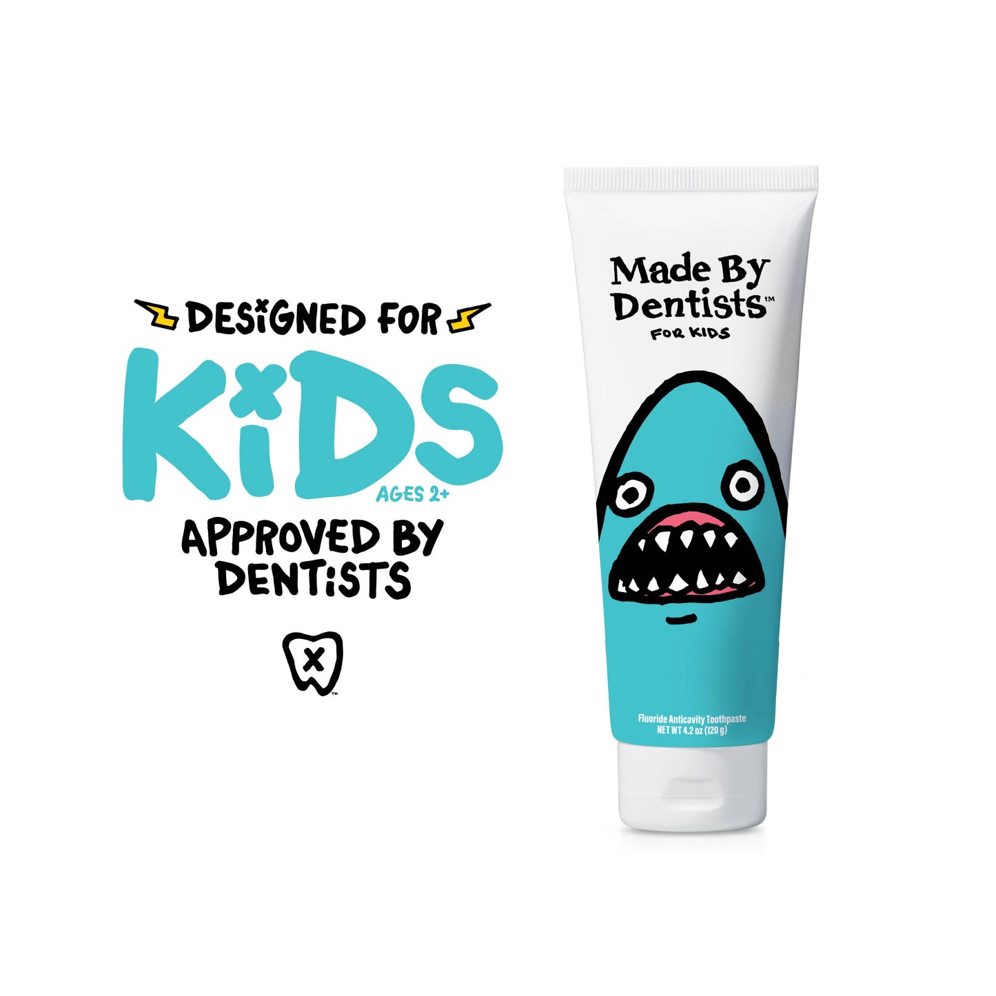 Shark Kids Toothpaste 4-Pack