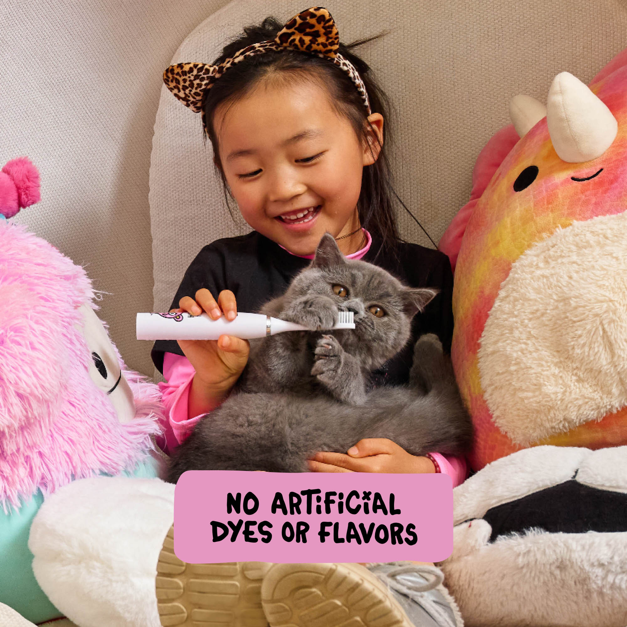 エアタイト　セミドライ　キッズ130~135cm Cheetah Kids Toothpaste 4-Pack – Made By Dentists