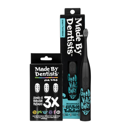 Sonic X “Good Vibes Only” Rechargeable Electric Toothbrush. – Made