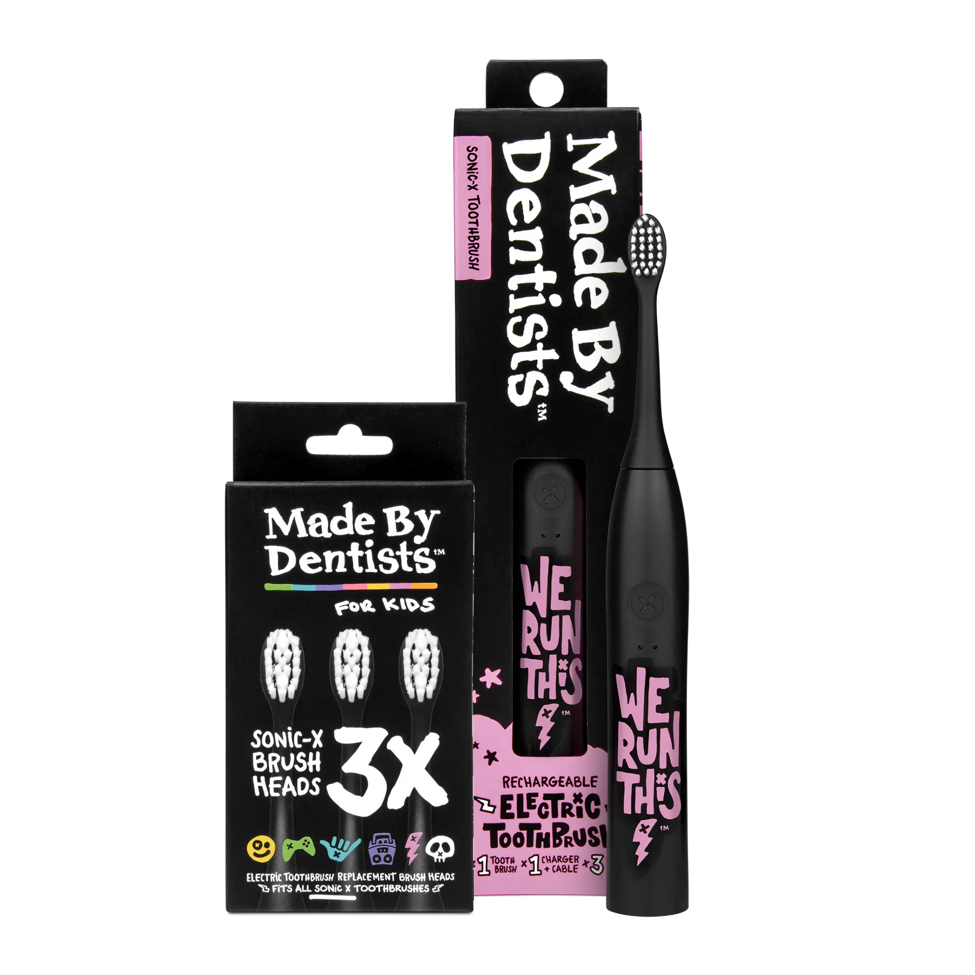 Sonic X “We Run This” Rechargeable Electric Toothbrush. – Made By