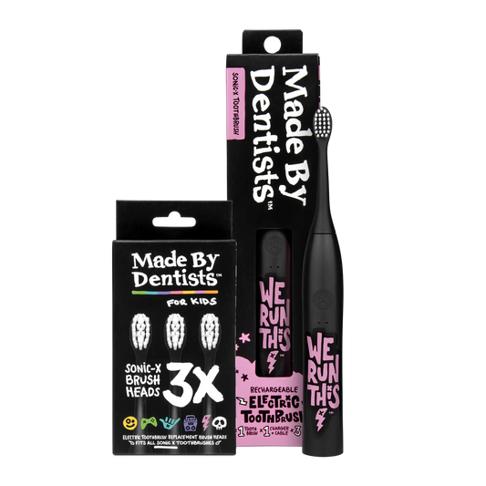 “We Run This” Electric Toothbrush + 6 Heads