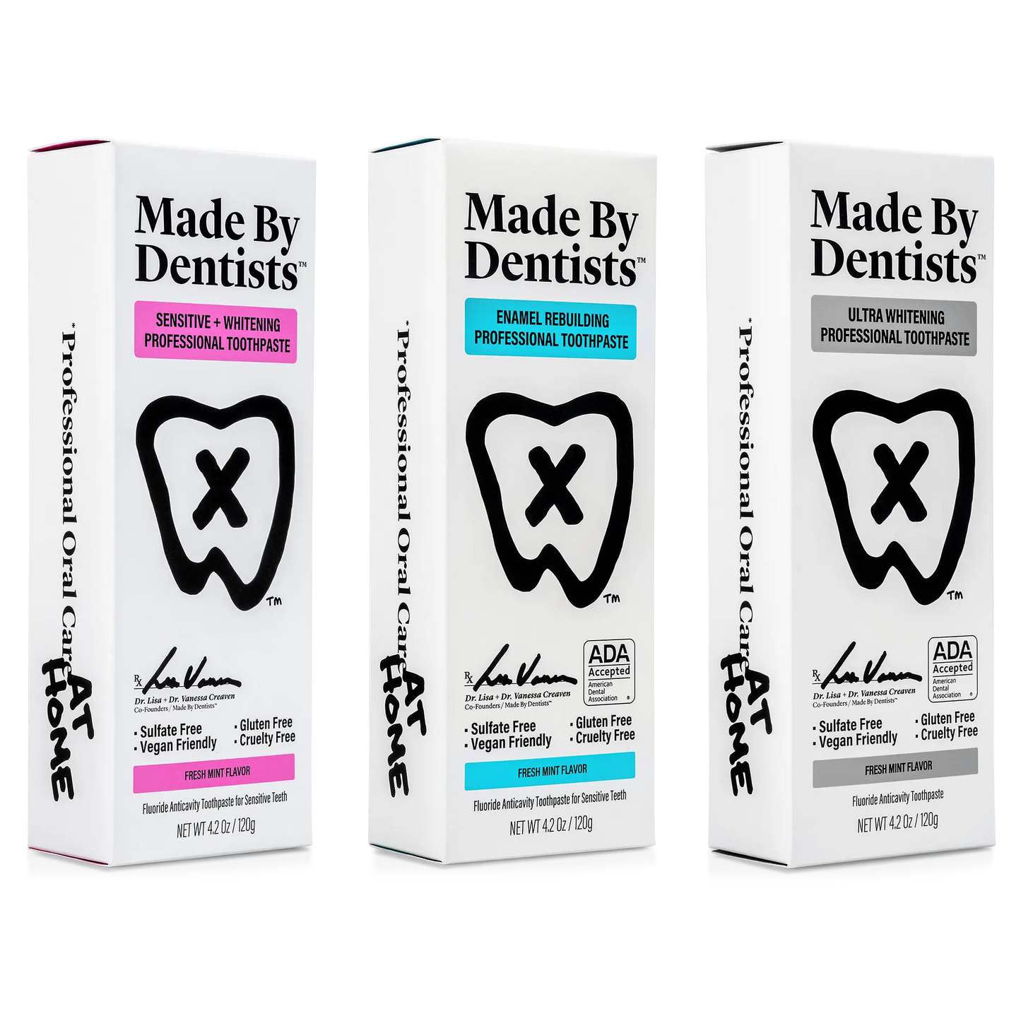 Mixed Bundle - Professional Toothpaste – Made By Dentists