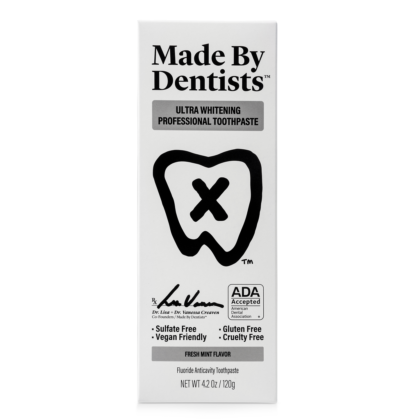 Ultra Whitening Professional Toothpaste X4 Bundle