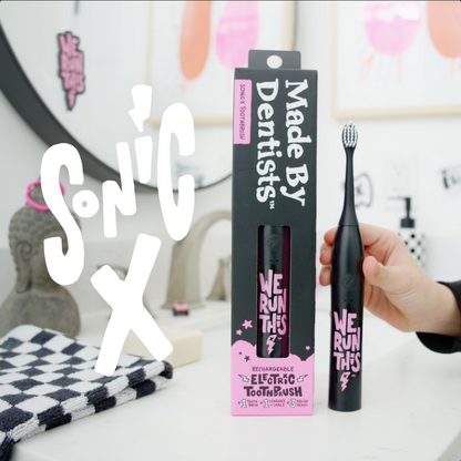 “We Run This” Electric Toothbrush + 6 Heads