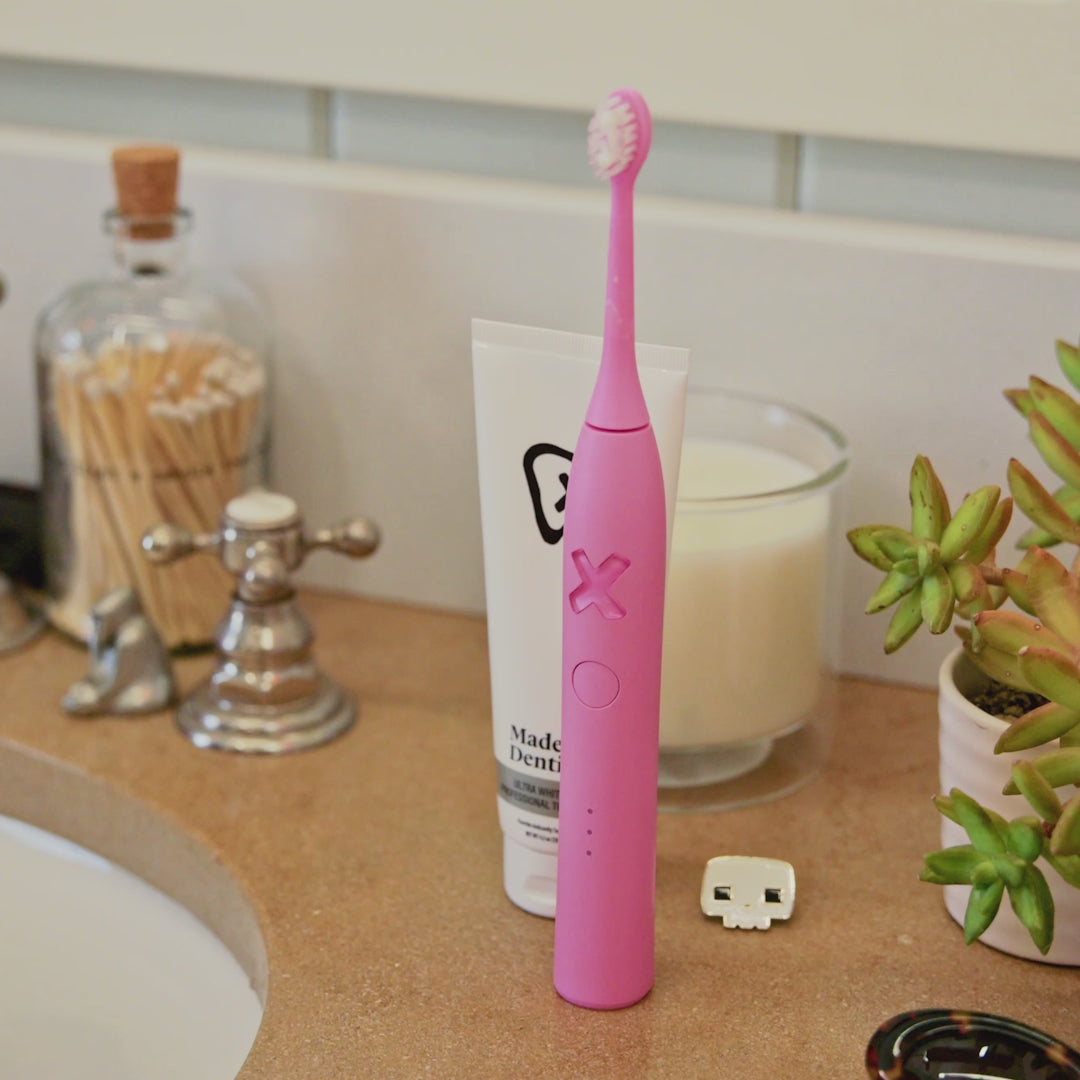 PRO-X Sonic Toothbrush - Pink – Made By Dentists