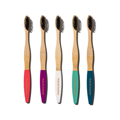 Bamboo Toothbrushes - 5 Pack