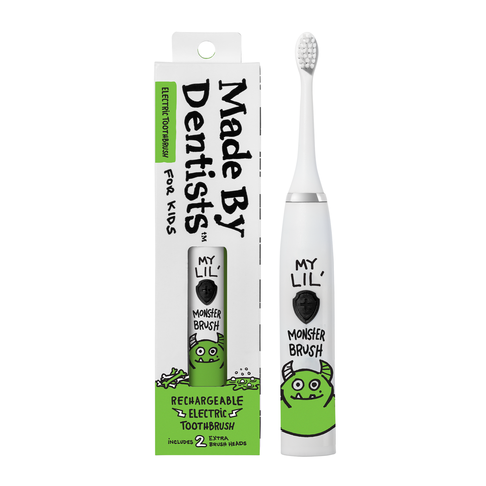 Kids Monster Rechargeable Electric Toothbrush – Made By Dentists